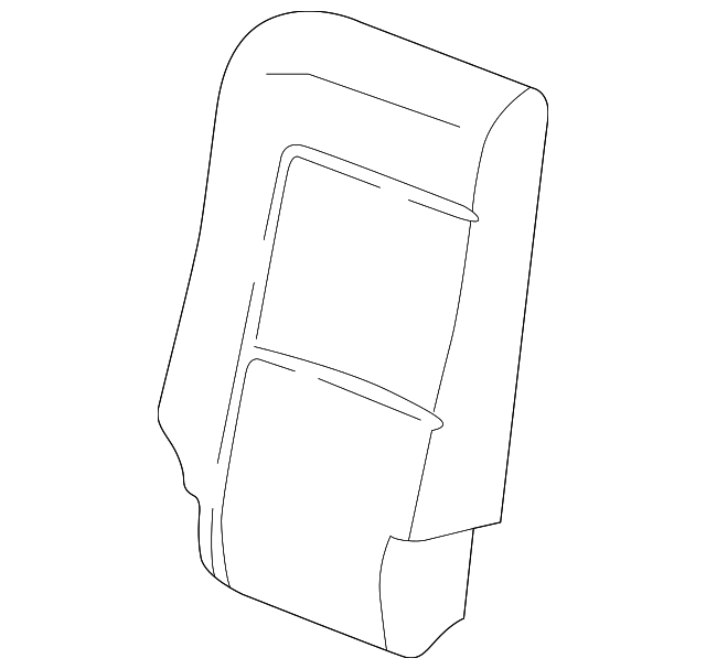22702812 Деталь SEAT BACK COVER, RIGHT