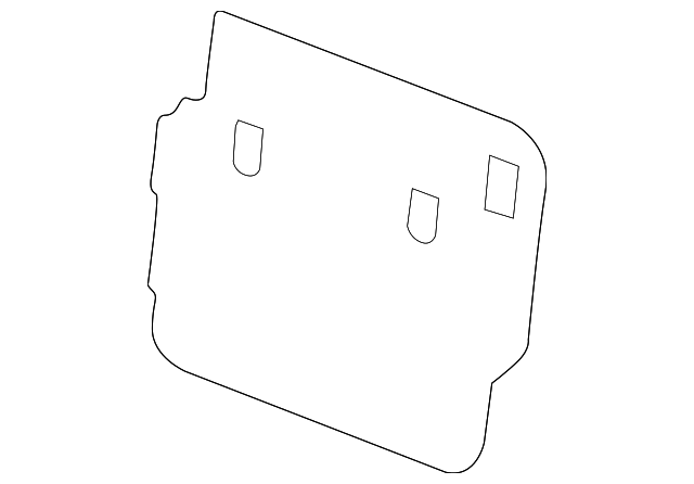 15288855 Деталь SEAT BACK PANEL, LEFT