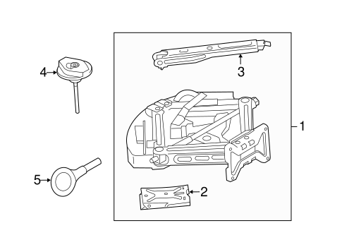 Police Interceptor Utility JACK & COMPONENTS