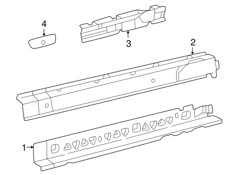 Rocker for 2005 Pontiac Sunfire #0