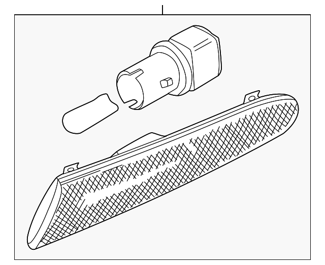 XR89964 Деталь SIGNAL LAMP ASSY, RIGHT
