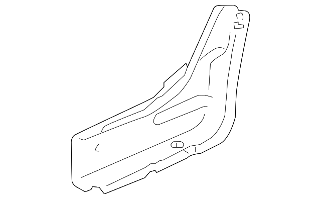 22669827 Деталь SIDE EXTN, RIGHT