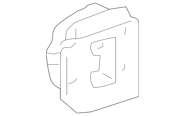 22669812 Деталь FRAME END CAP, LEFT