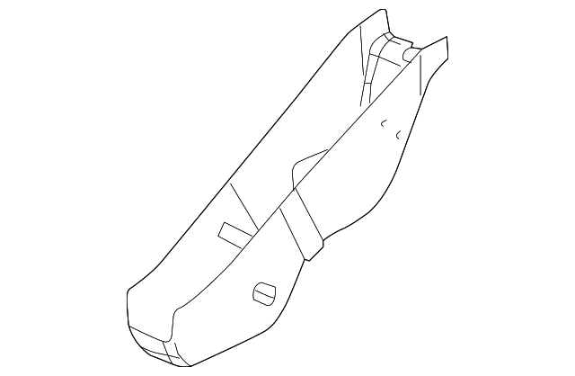 15796636 Деталь FRONT SUPPORT, RIGHT