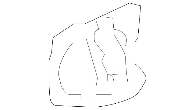 22669816 Деталь SPRING SEAT BRACKET, RIGHT