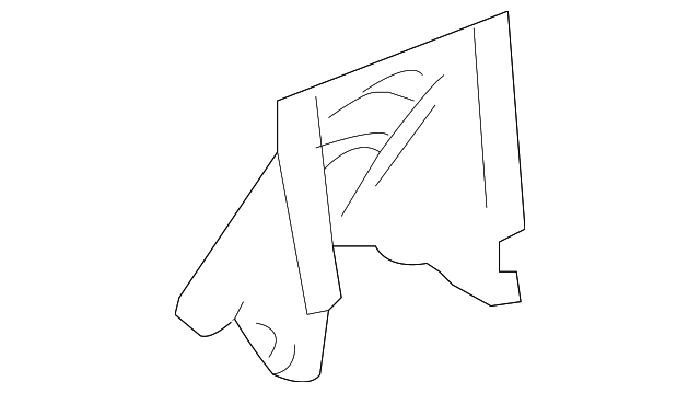 15952160 Деталь SHOCK BRACKET, RIGHT