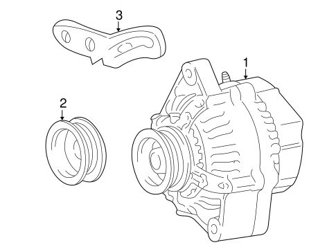 ELECTRICAL/ALTERNATOR for 2005 Toyota Echo #1