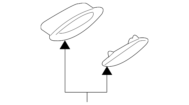 30813522 Деталь MAP LAMP, LEFT