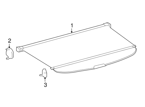 BODY/INTERIOR TRIM - REAR BODY for 2016 Toyota Prius #3