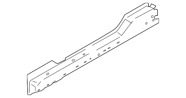 FR3Z-63100K31-A ROCKER REINF, RIGHT