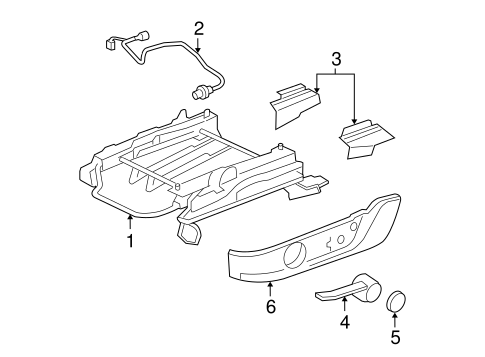 Body/Tracks & Components for 2006 Ford Mustang #1