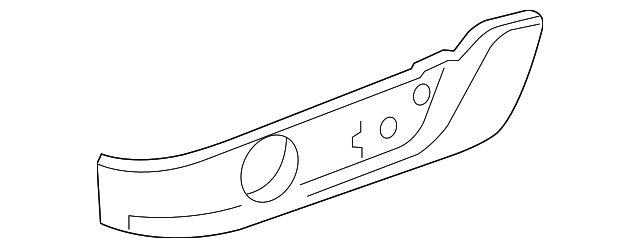 8R3Z6362187BB Деталь VALANCE PANEL, LEFT