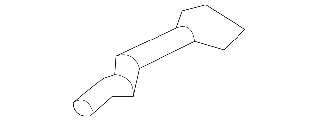 DP5Z-54518B41-B Деталь REAR SUPPORT RETAINER CLIP, LEFT