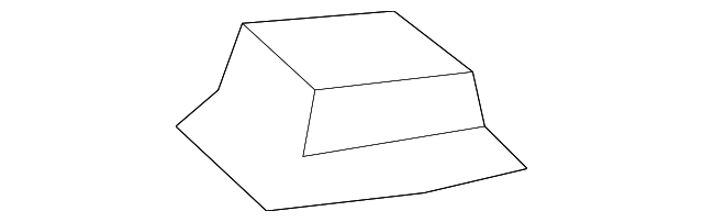 DP5Z-54502P68-C Деталь REAR SUPPORT, RIGHT