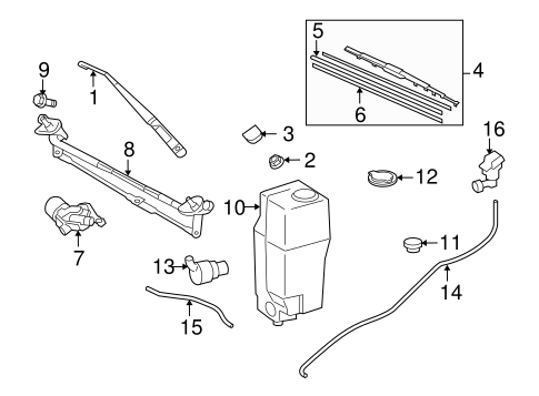 ELECTRICAL/WIPERS for 2015 Toyota Tacoma #1