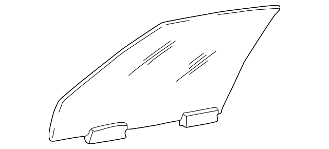 ALR8271 Деталь DOOR GLASS, LEFT
