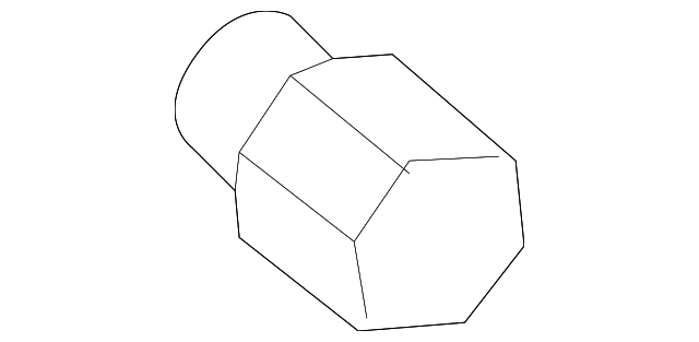 6F2Z-1012-AA Деталь WHEEL NUT