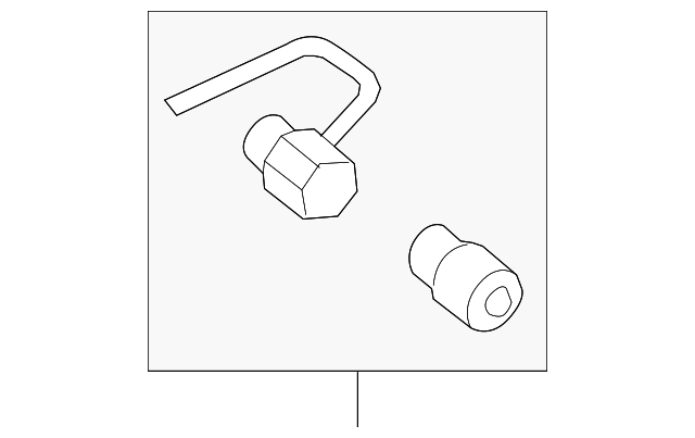 4F2Z1A043AA Деталь LOCK SET