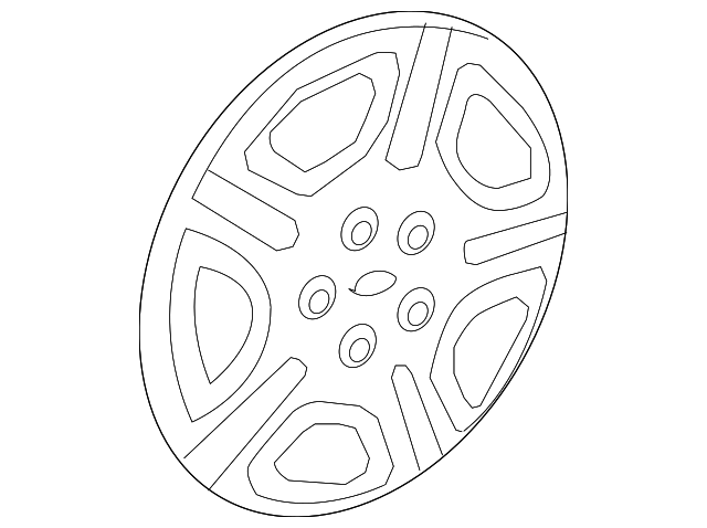 5F2Z-1130-AA Деталь WHEEL COVER