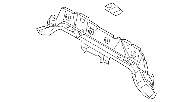 8S4Z-54107A94-A Деталь FRONT C'MEMBER