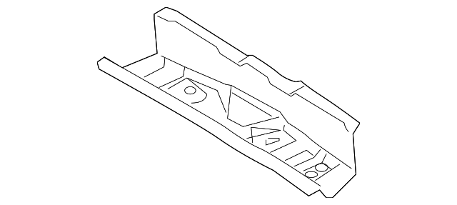 8S4Z-4K338-A Деталь REAR CROSSMEMBER