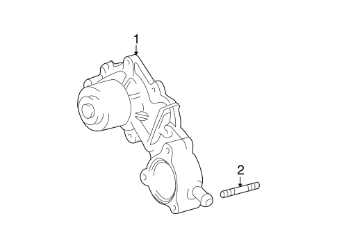 COOLING SYSTEM/WATER PUMP for 2000 Toyota Tundra #1
