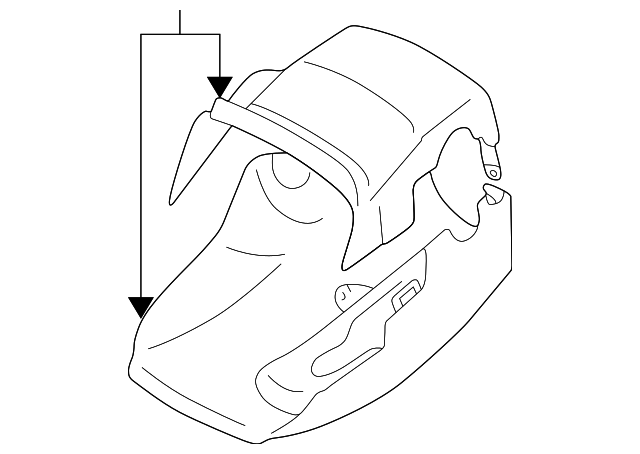 88972243 Деталь COLUMN COVER