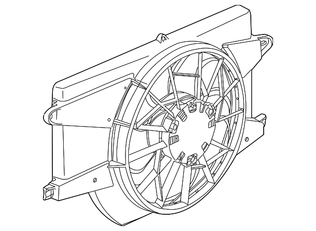 15939054 Деталь FAN ASSY