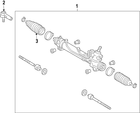 STEERING/STEERING GEAR & LINKAGE for 2014 Toyota Sienna #2
