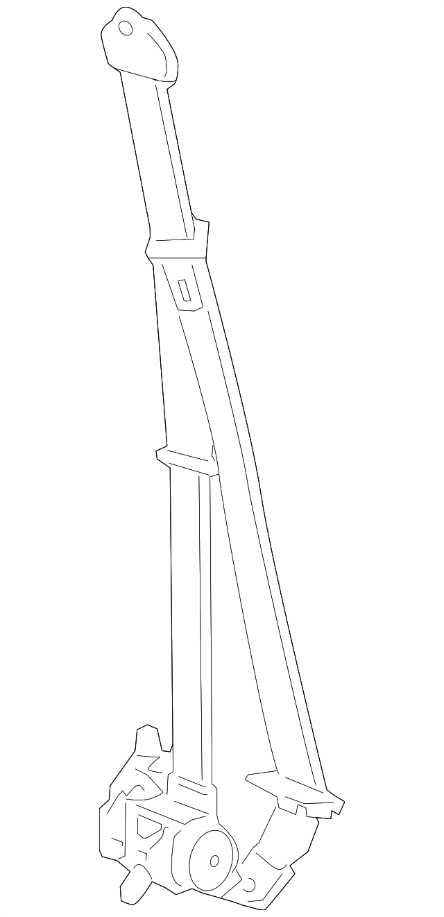 19260210 BELT & RETRACTOR, LEFT