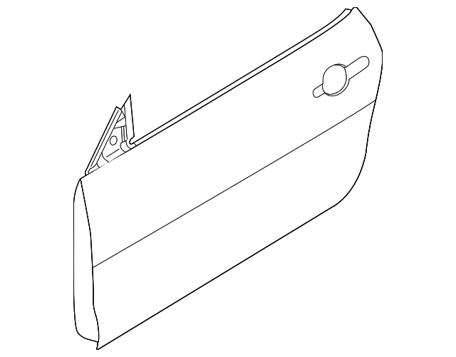 AR3Z-6320125-B Деталь DOOR SHELL, LEFT