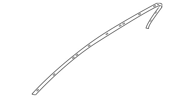 7R3Z-63025A70-A Деталь UPPER SEAL, RIGHT