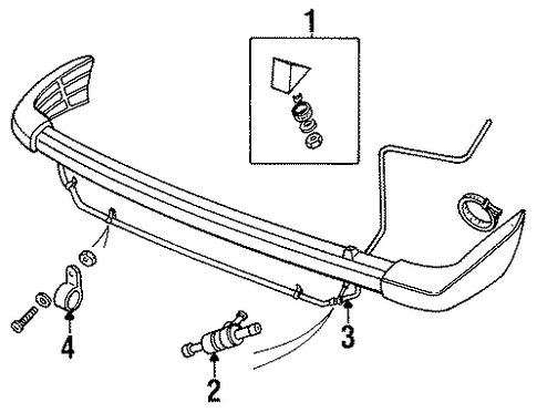 Defender 110 WASHER COMPONENTS