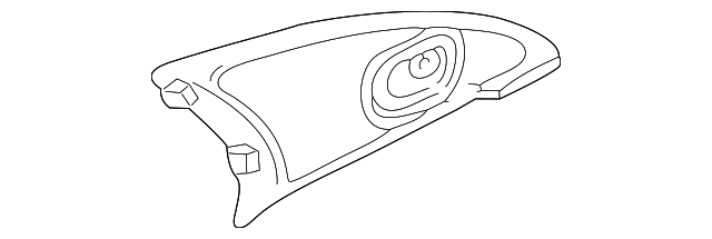 YS4Z5423712CAC Деталь TRIM BEZEL, RIGHT