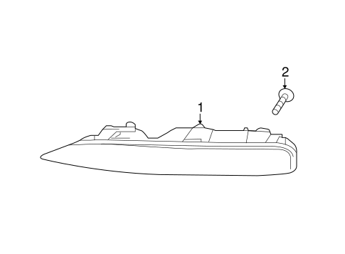 Cayenne DAYTIME RUNNING LAMP COMPONENTS