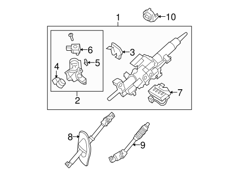 ELECTRICAL/IGNITION LOCK for 2009 Toyota Tundra #2