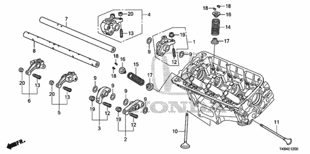 Valve - Rocker Arm (FR.) for 2013 Honda Odyssey #0