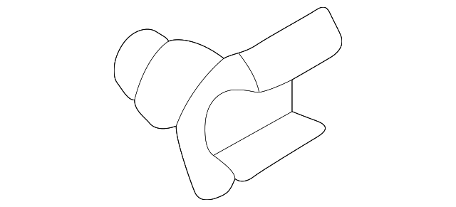 4561288 Деталь BODY SIDE MLDG CLIP, RIGHT