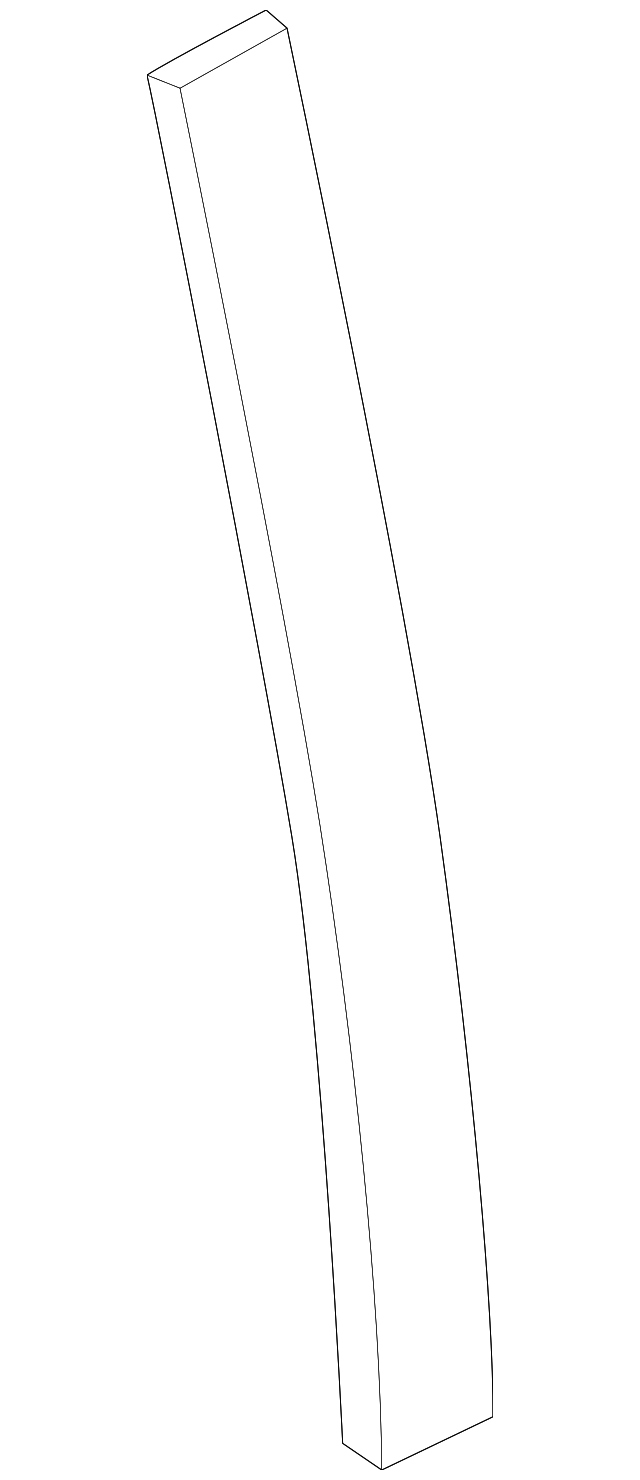 4552048 Деталь WINDOW TRIM, RIGHT