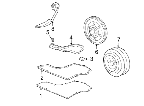 Malibu TRANSMISSION COMPONENTS