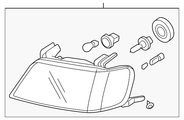 5E6Z-13008-AA Деталь HEADLAMP ASSY, RIGHT