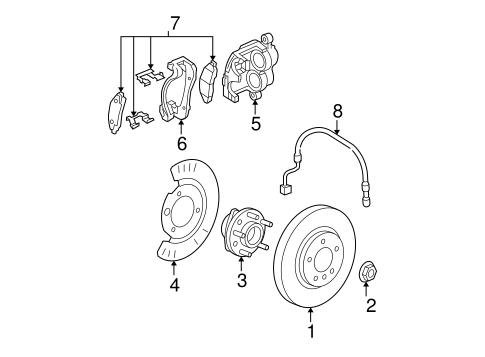 Impala Limited BRAKE COMPONENTS