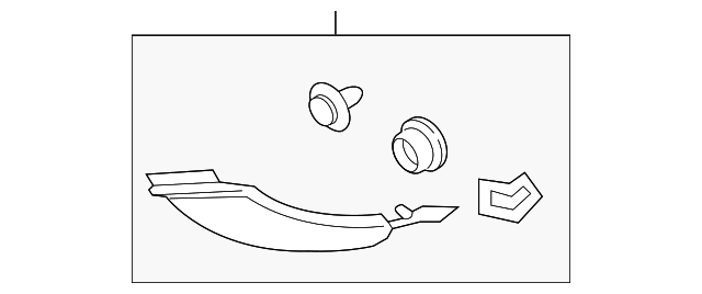 FA1Z-5831011-BB Деталь REAR PILLAR TRIM