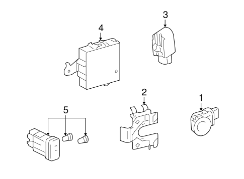 Keyless Entry Components for 2013 Toyota FJ Cruiser #0