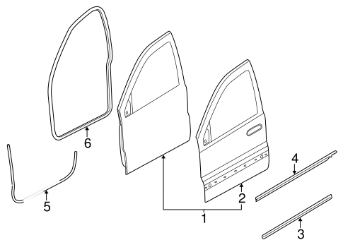 Grand Cherokee DOOR & COMPONENTS 2