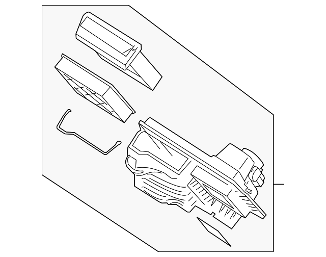 30677194 Деталь AIR CLEANER ASSY