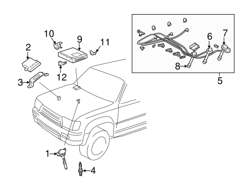 ELECTRICAL/POWERTRAIN CONTROL for 2002 Toyota 4Runner #2