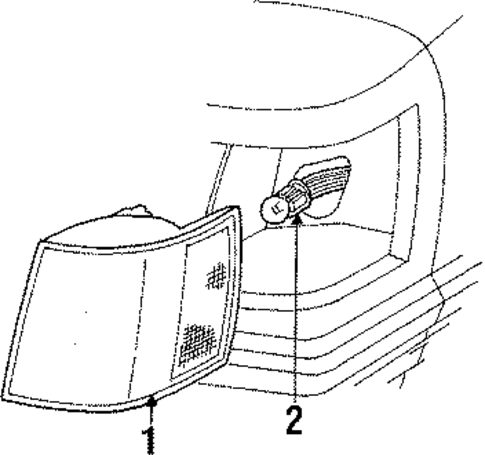 Mustang SIDE MARKER LAMPS