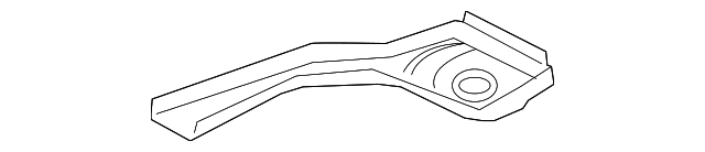 12832615 Деталь DRIP CHANNEL, RIGHT