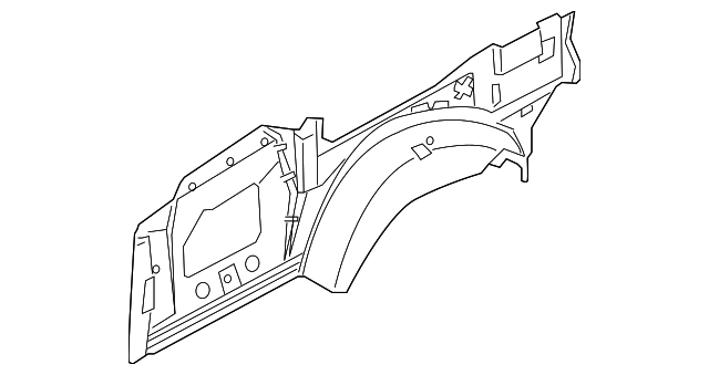 12772166 Деталь INNER PANEL, RIGHT
